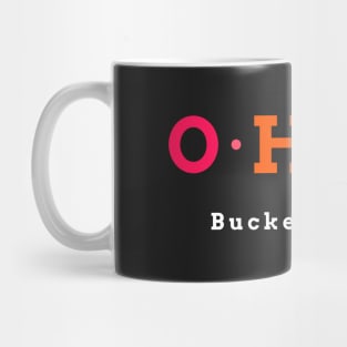 Ohio, USA. Buckeye State. Mug